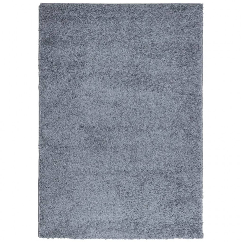 Dywan z długim włosiem PAMPLONA, niebieski, 140x200 cm