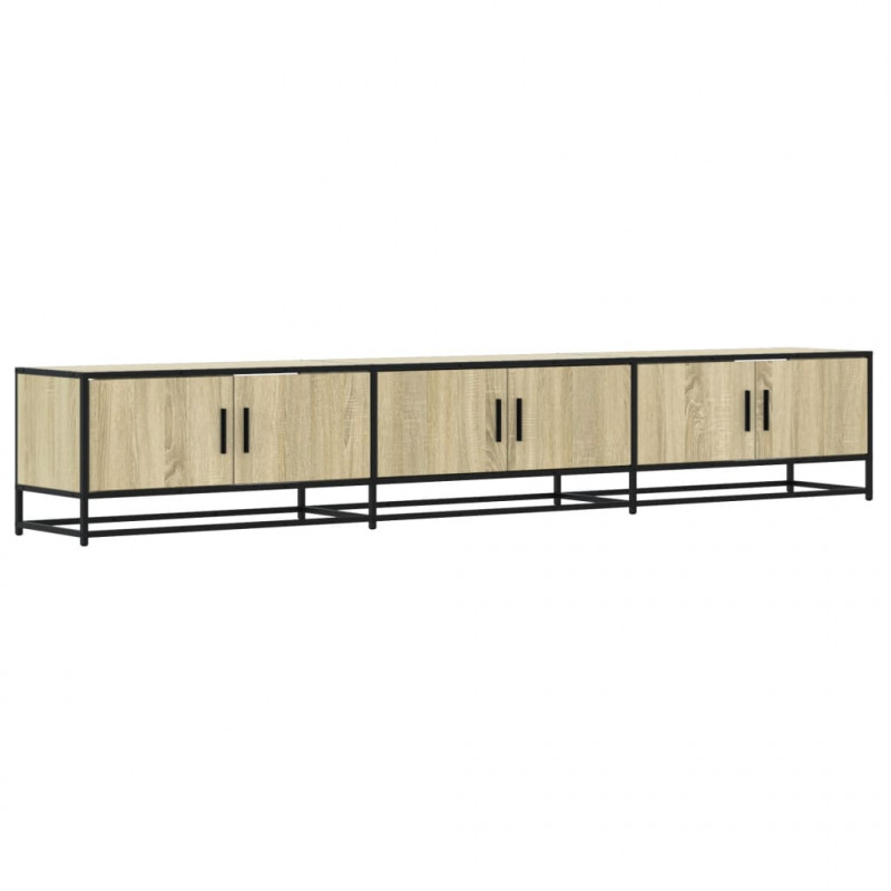 Szafka pod TV, dąb sonoma, 240x35x41cm, materiał drewnopochodny