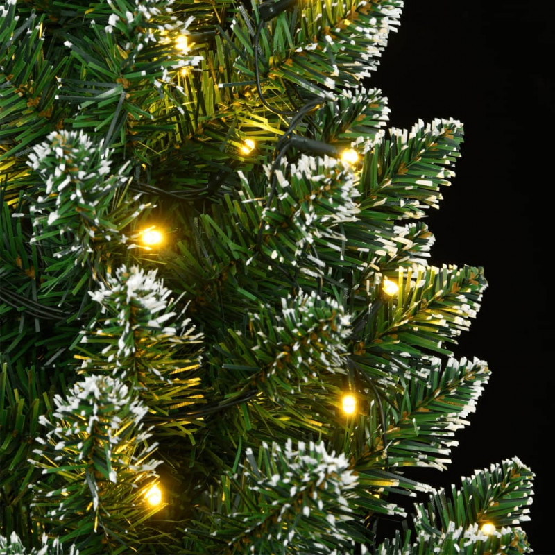 Sztuczna, smukła choinka, 300 lampek LED, 240 cm