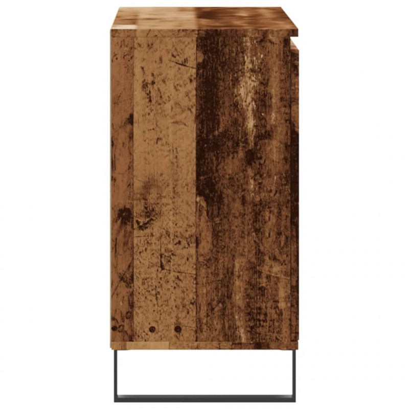 Szafka, stare drewno, 104x35x70 cm, materiał drewnopochodny