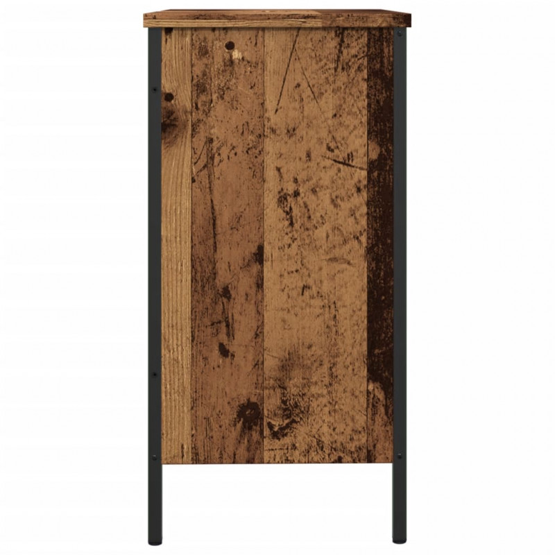 Szafka pod umywalkę, stare drewno, 60x30x60 cm