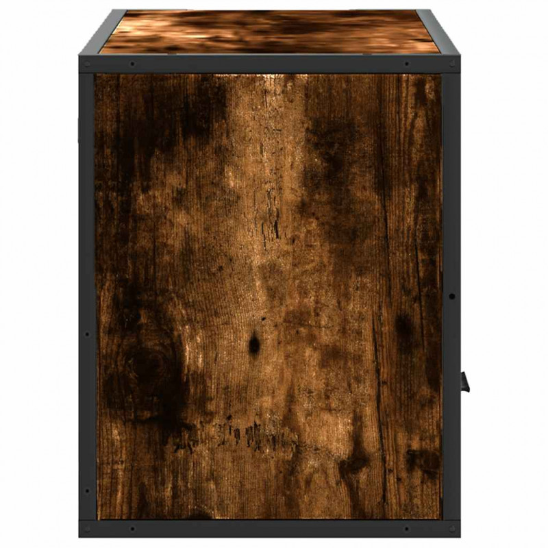 Szafka pod telewizor, przydymiony dąb, 80x31x39,5 cm