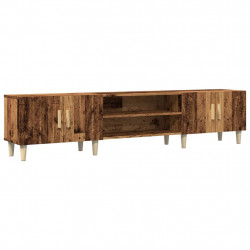 Szafka TV, stare drewno, 180x31,5x40cm, materiał drewnopochodny