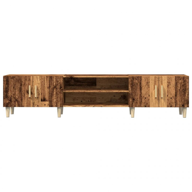 Szafka TV, stare drewno, 180x31,5x40cm, materiał drewnopochodny