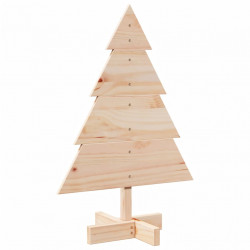 Drewniana choinka do udekorowania, 70 cm, lite drewno sosnowe