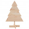 Drewniana choinka do udekorowania, 70 cm, lite drewno sosnowe
