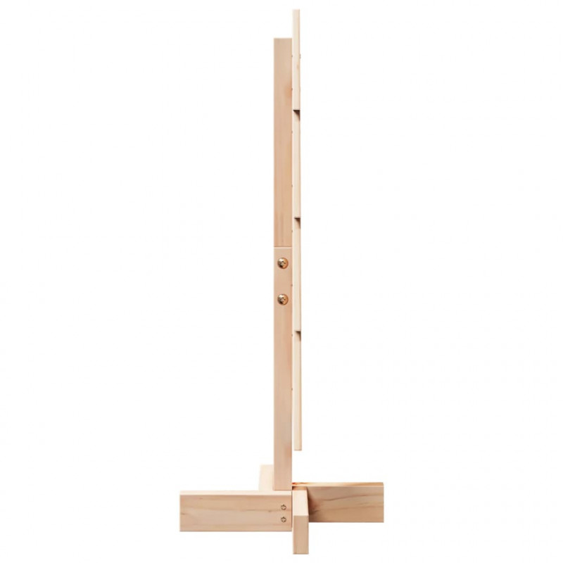 Drewniana choinka do udekorowania, 70 cm, lite drewno sosnowe