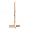 Drewniana choinka do udekorowania, 70 cm, lite drewno sosnowe