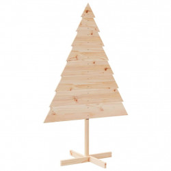 Drewniana choinka do udekorowania, 150 cm, lite drewno sosnowe