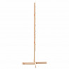 Drewniana choinka do udekorowania, 150 cm, lite drewno sosnowe