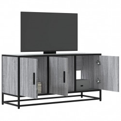 Szafka pod telewizor, szary dąb sonoma, 100x35x50 cm