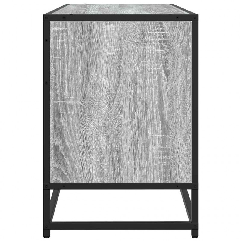 Szafka pod telewizor, szary dąb sonoma, 100x35x50 cm