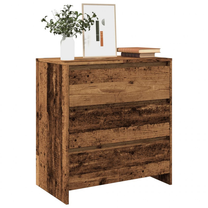 Szafka, stare drewno, 70x41x75 cm, materiał drewnopochodny