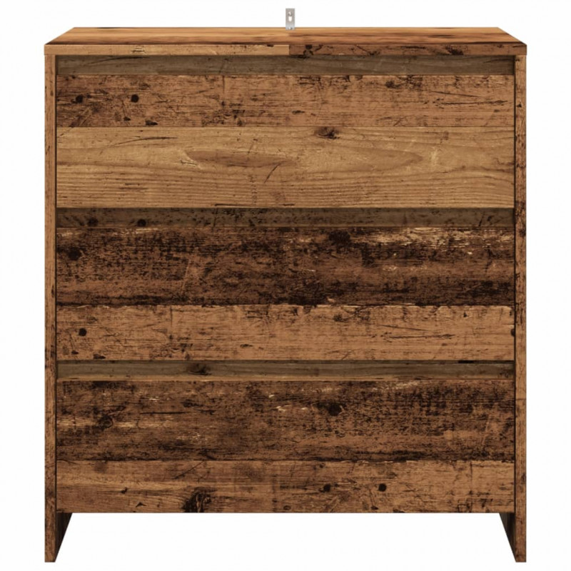 Szafka, stare drewno, 70x41x75 cm, materiał drewnopochodny