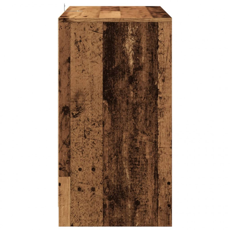 Szafka, stare drewno, 70x41x75 cm, materiał drewnopochodny