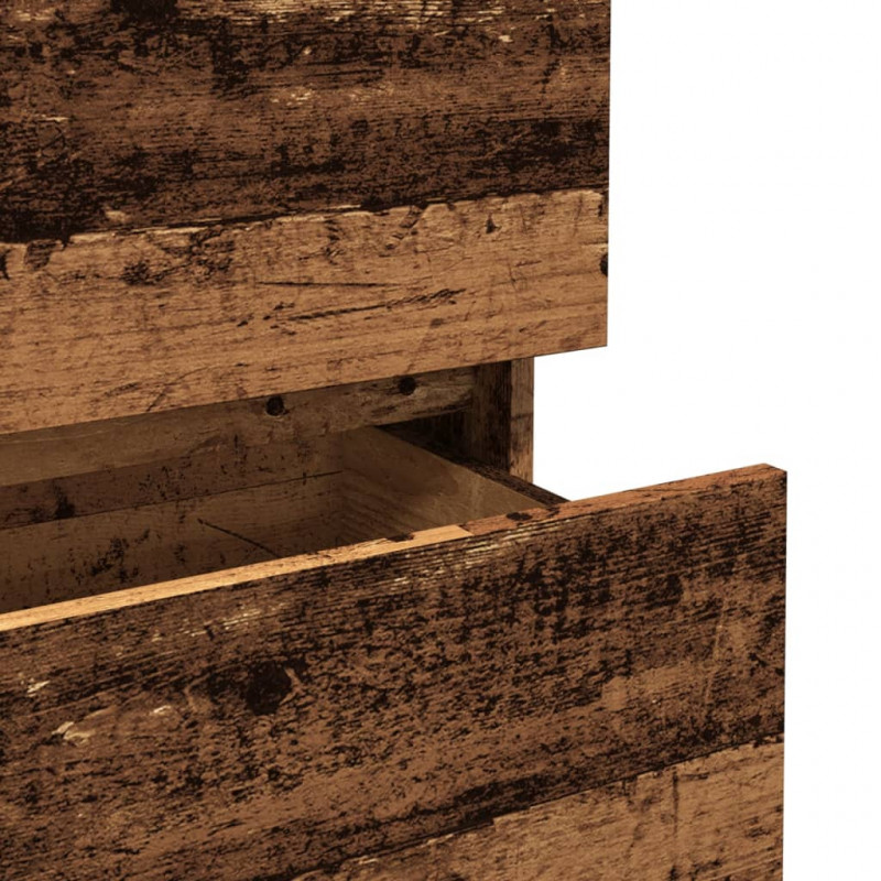 Szafka, stare drewno, 70x41x75 cm, materiał drewnopochodny