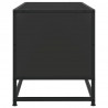 Szafka pod telewizor, czarna, 80x34,5x40 cm