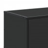 Szafka pod telewizor, czarna, 80x34,5x40 cm