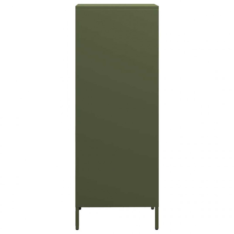 Szafka, oliwkowa, 35x39x103,5 cm, stal