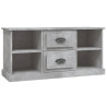 Szafka pod TV, szarość betonu, 99,5x35,5x48 cm