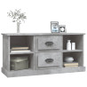Szafka pod TV, szarość betonu, 99,5x35,5x48 cm