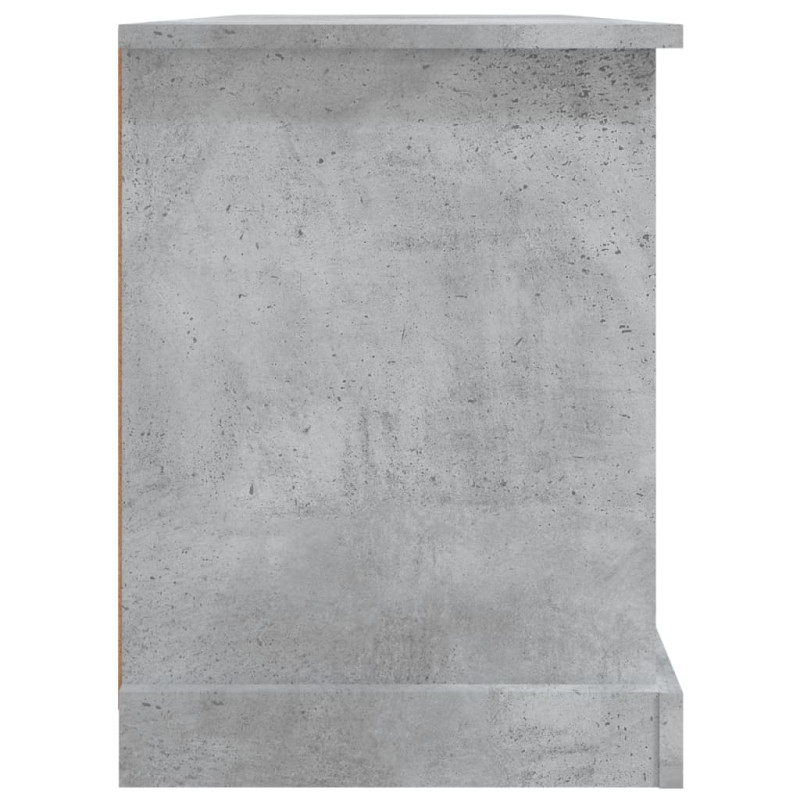 Szafka pod TV, szarość betonu, 99,5x35,5x48 cm