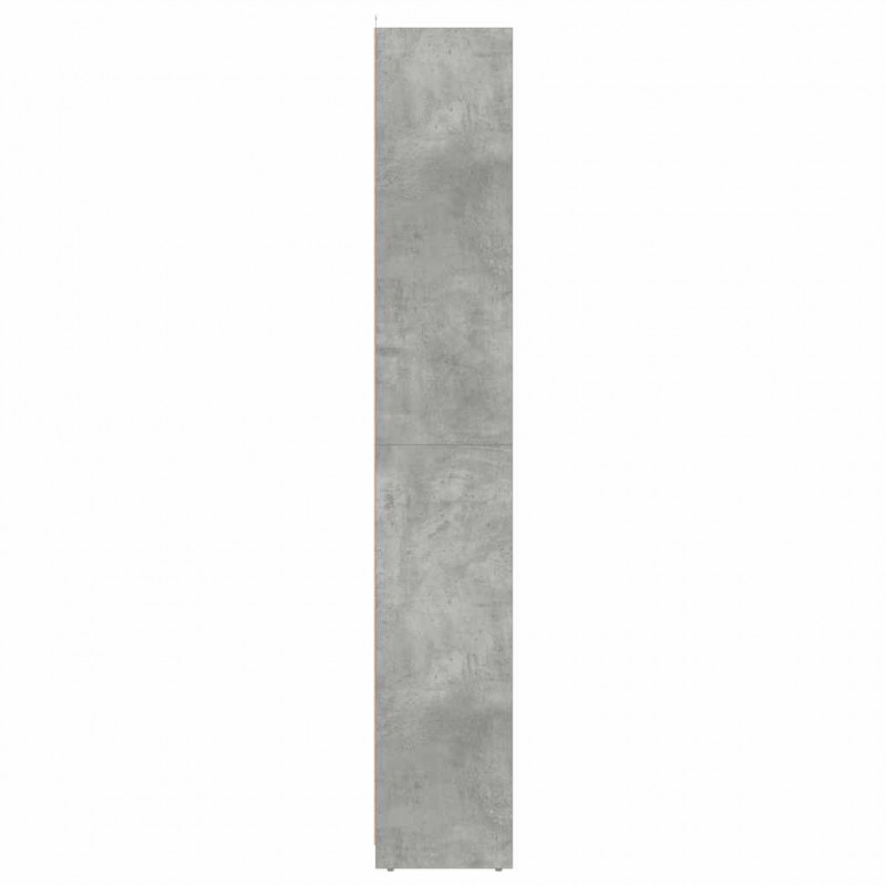 Szafka łazienkowa, szarość betonu, 30x30x183,5 cm