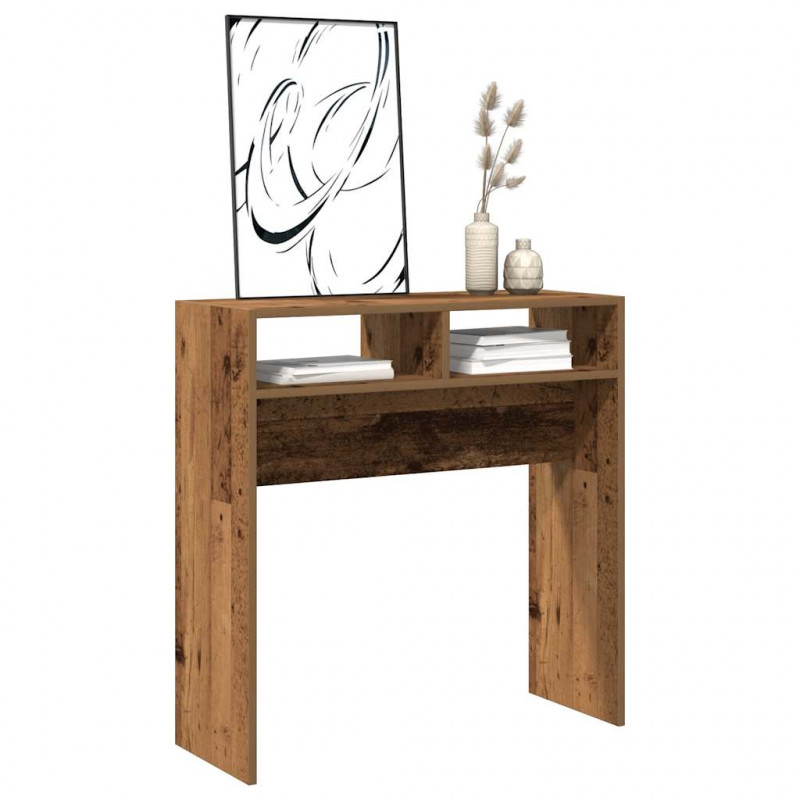Stolik konsolowy, stare drewno, 78x30x80 cm