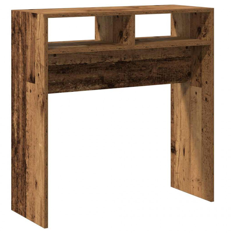 Stolik konsolowy, stare drewno, 78x30x80 cm