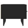 Szafka pod TV, czarna, 150x36x30 cm, materiał drewnopochodny