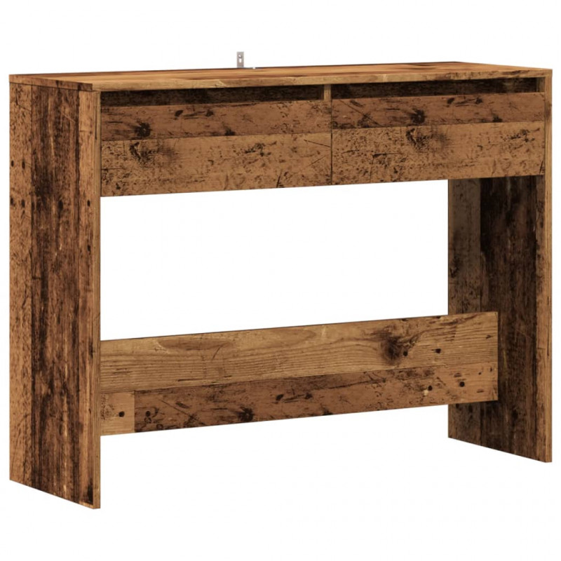 Stolik konsolowy, stare drewno, 100x35x76,5 cm
