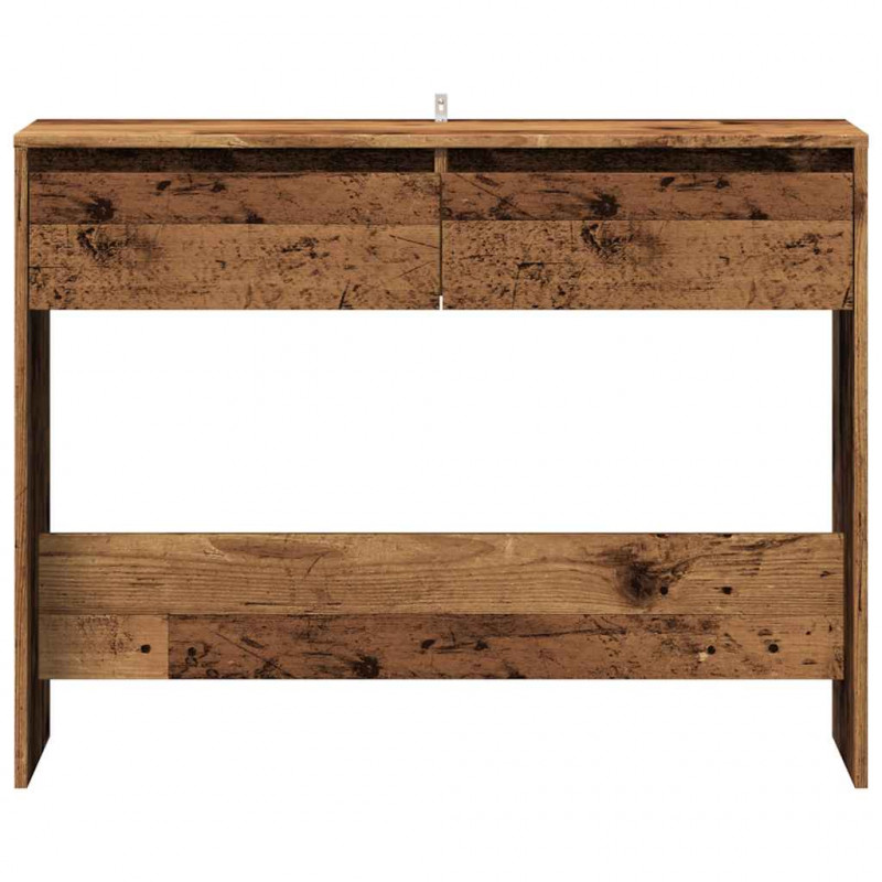 Stolik konsolowy, stare drewno, 100x35x76,5 cm