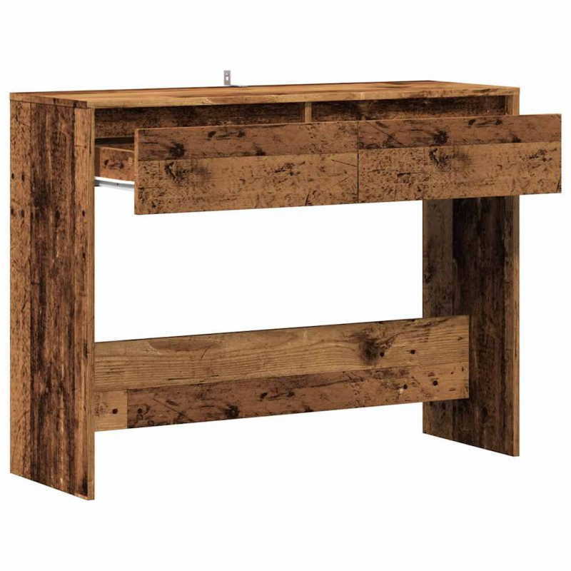 Stolik konsolowy, stare drewno, 100x35x76,5 cm