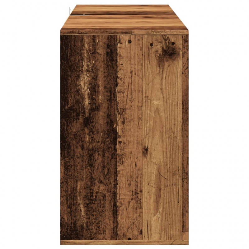 Szafka, stare drewno, 135x41x75 cm, materiał drewnopochodny
