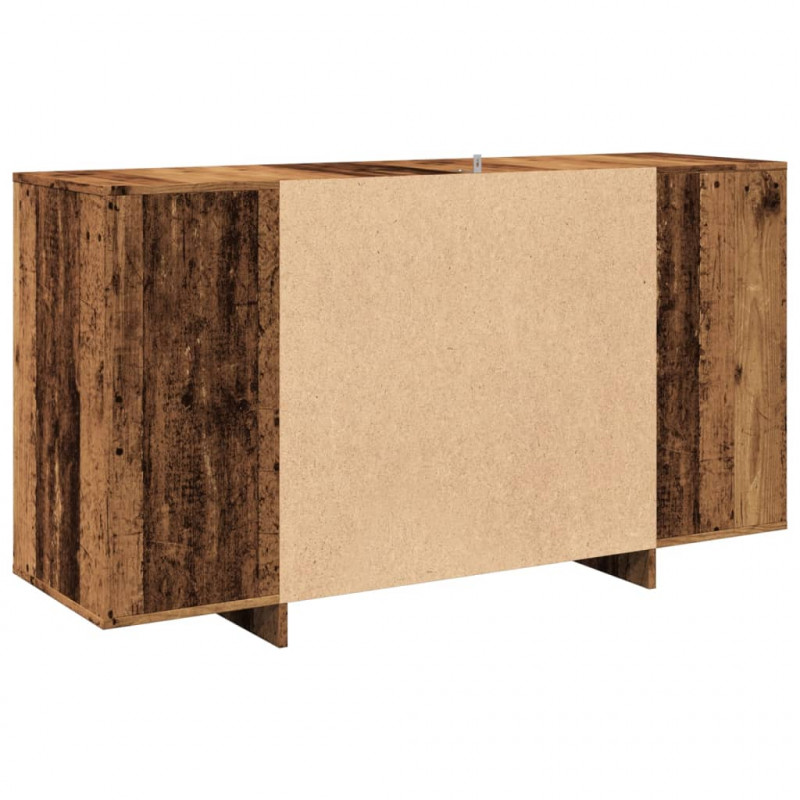 Szafka, stare drewno, 135x41x75 cm, materiał drewnopochodny
