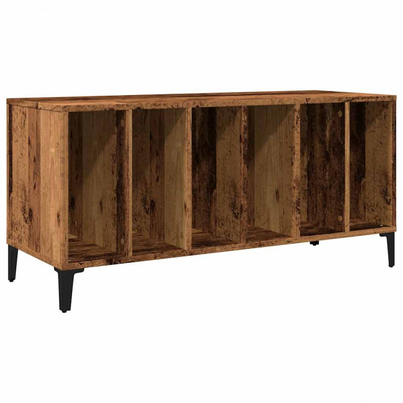 Szafka na płyty, stare drewno, 100x38x48 cm
