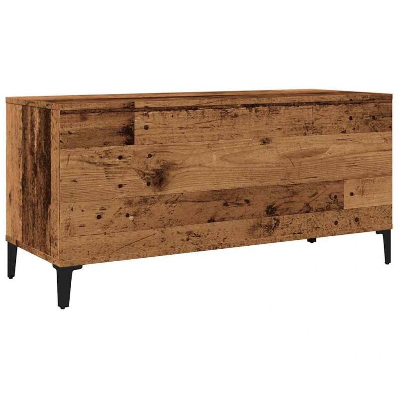Szafka na płyty, stare drewno, 100x38x48 cm
