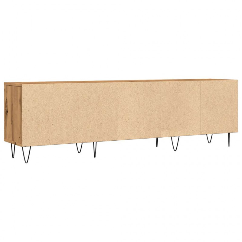 Szafka pod TV, dąb artisan, 150x30x44,5 cm
