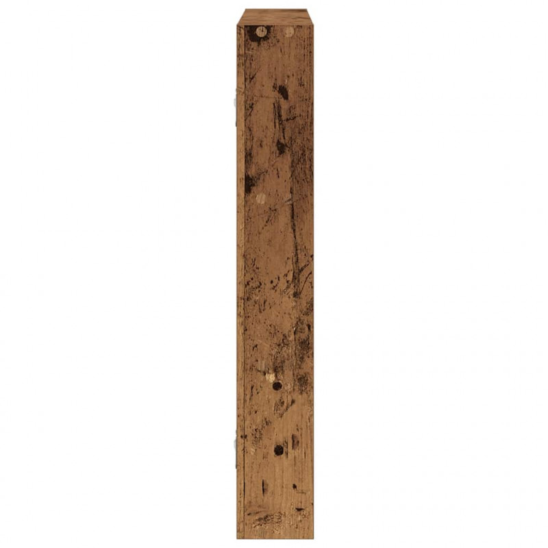 Półka ścienna, stare drewno, 43x9x60cm, materiał drewnopochodny