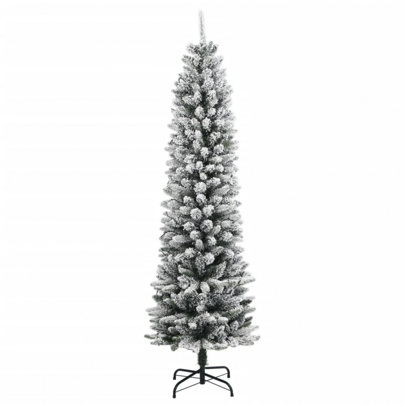Sztuczna choinka, ośnieżona, 150 lampek LED, 150 cm