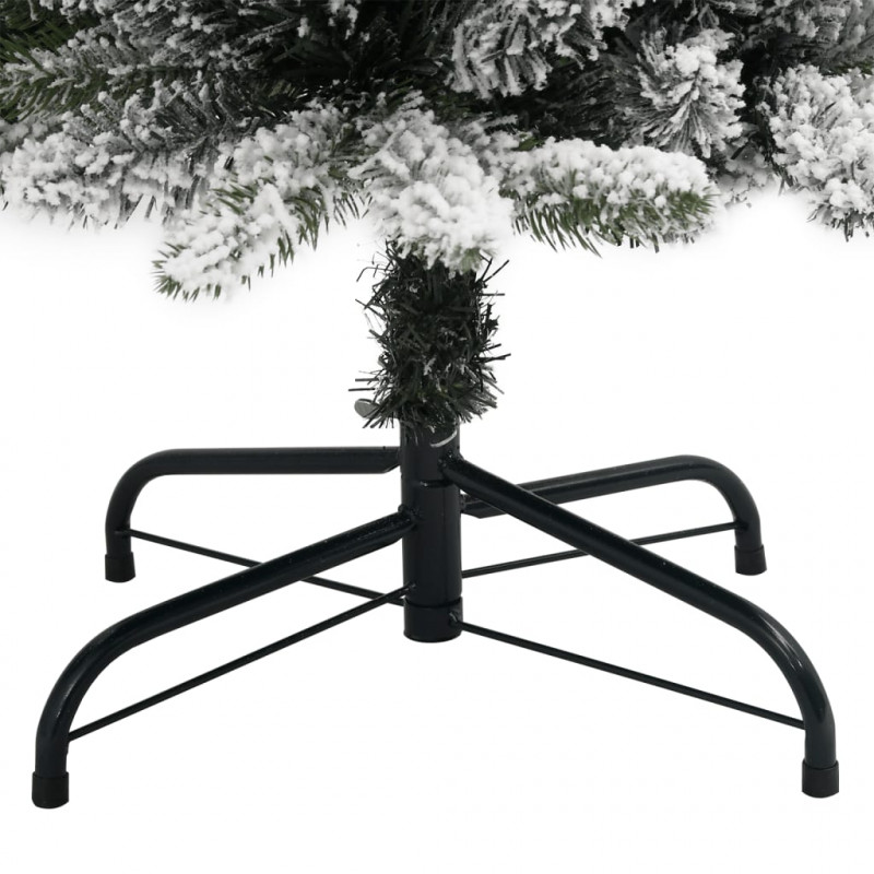 Sztuczna choinka, ośnieżona, 150 lampek LED, 150 cm