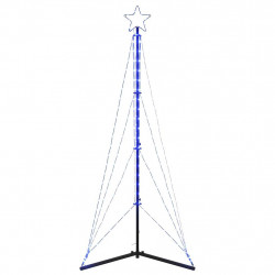 Lampki choinkowe, 363 niebieskich LED, 182 cm