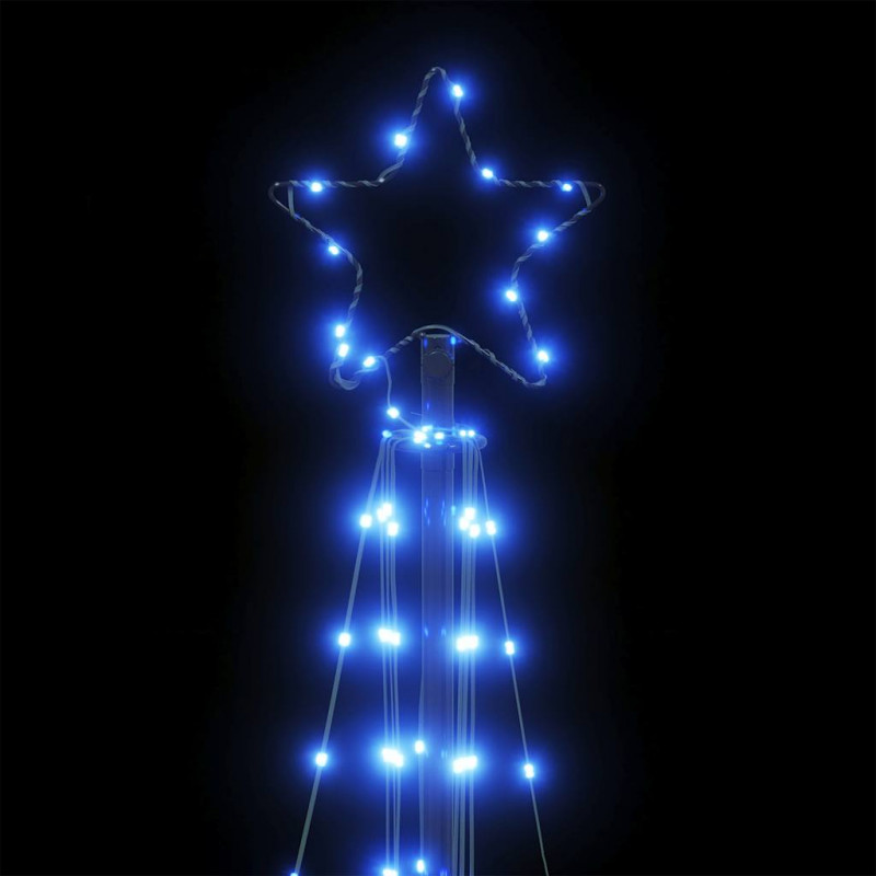 Lampki choinkowe, 363 niebieskich LED, 182 cm