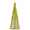 Stożkowa choinka z lampek, 475 ciepłych białych LED, 247 cm
