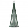 Stożkowa choinka z lampek, 475 ciepłych białych LED, 247 cm