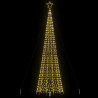 Choinka z lampek, z kołkami, 1534 ciepłych białych LED, 500 cm