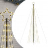 Choinka z lampek, z kołkami, 1534 ciepłych białych LED, 500 cm