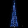 Choinka z lampek, z kołkami, 1534 niebieskich LED, 500 cm