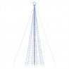 Choinka z lampek, z kołkami, 1534 niebieskich LED, 500 cm