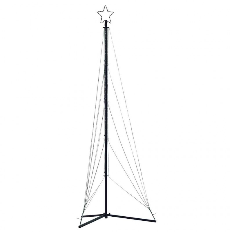 Lampki choinkowe, 525 kolorowych LED, 302 cm